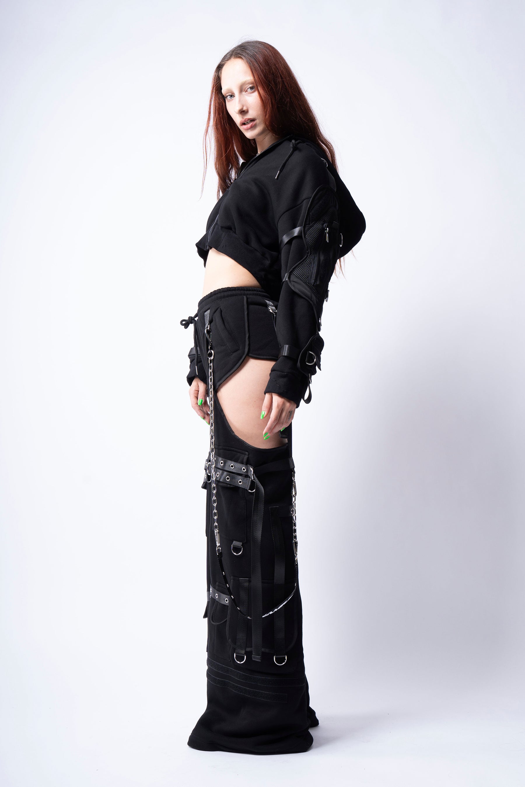 RAIDER OVERSIZE SHORTS WITH DETACHABLE LEGS